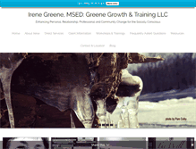 Tablet Screenshot of irenegreene.com